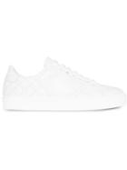 Burberry Check-quilted Leather Sneakers - White