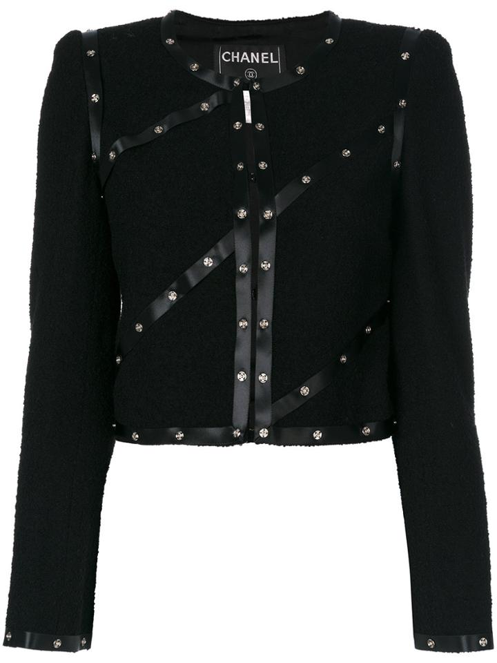 Chanel Vintage Classic Jacket - Black