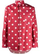 Cobra S.c. Model 1 Polka-dot Shirt - Red