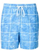 Onia Charles Swim Shorts, Men's, Size: Xxl, Blue, Polyester/nylon/spandex/elastane