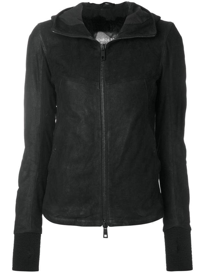 Giorgio Brato Zip-up Jacket - Black