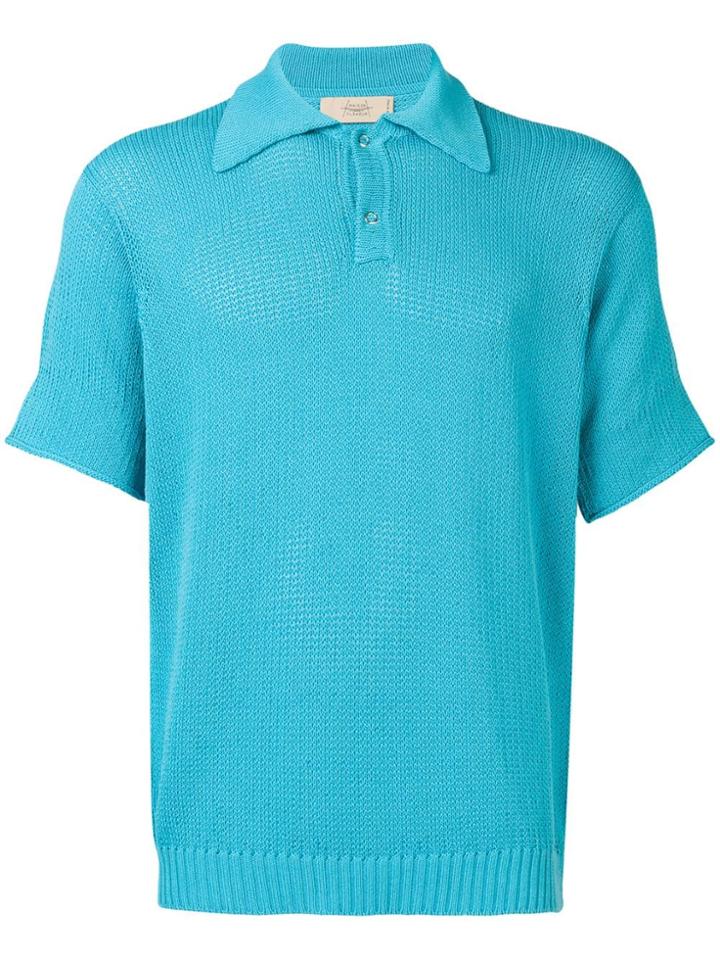 Maison Flaneur Classic Polo Shirt - Blue