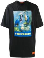 Heron Preston Logo Heron Graphic T-shirt - Blue