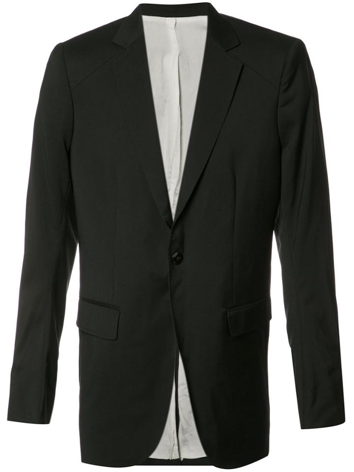 Thamanyah Dislocated Shoulder Blazer - Black