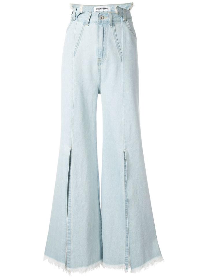 Ground Zero Flared Jeans - Blue