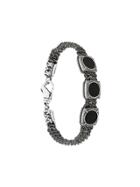Emanuele Bicocchi Round Stone Embellished Bracelet - Metallic