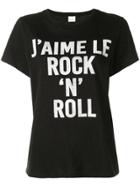 Cinq A Sept Rock 'n' Roll T-shirt - Black