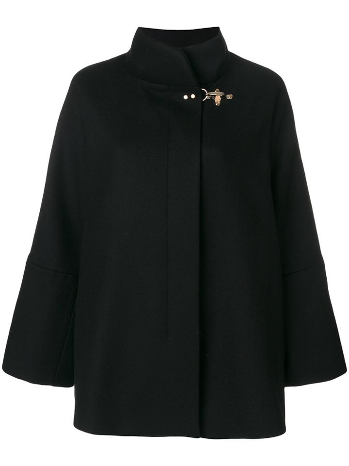Fay Cape Jacket - Black