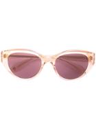 Garrett Leight Del Rey Sunglasses - Pink & Purple