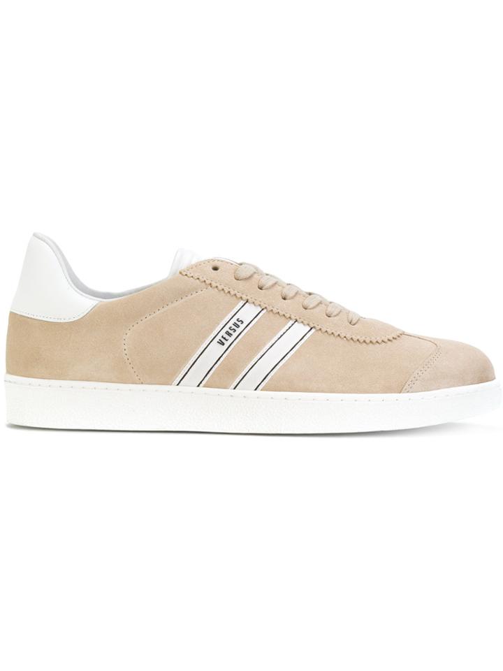 Versus Velvet Sneakers - Nude & Neutrals