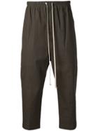 Rick Owens Cargo Track Trousers - Grey