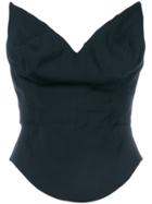 Vivienne Westwood Pointy Bandeau Top - Black