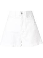 Moncler Denim Shorts - White