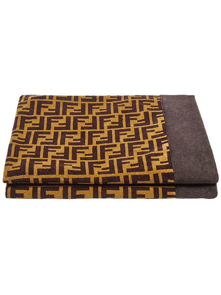 Fendi Monogram Towel - Brown