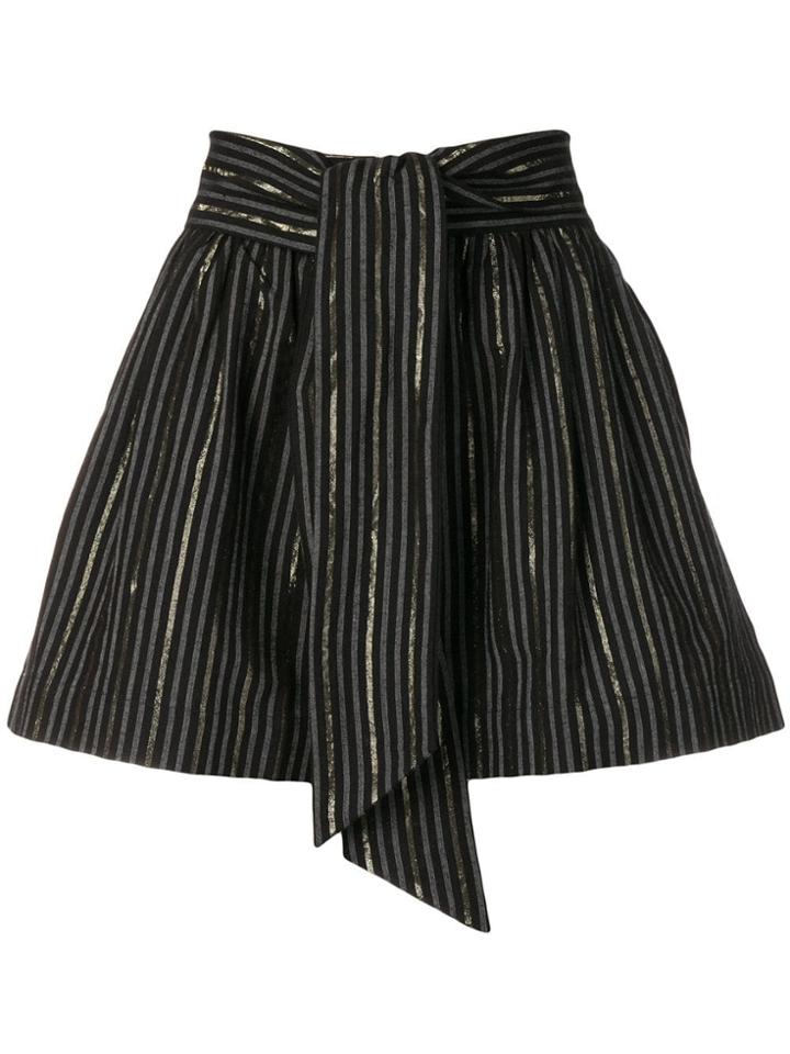 Ulla Johnson Tie Waist Shorts - Blue