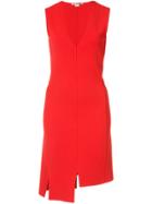 Stella Mccartney Asymmetric Hem Dress - Red
