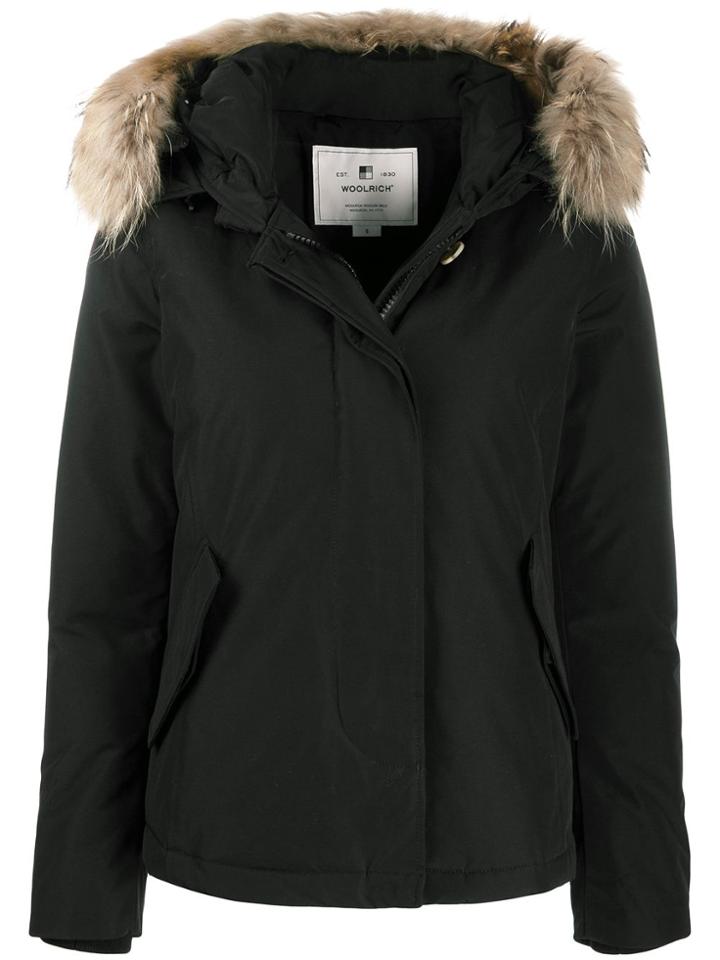 Woolrich Short Arctic Parka Coat - Black
