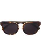 Retrosuperfuture Square Frame Sunglasses, Women's, Brown, Acetate