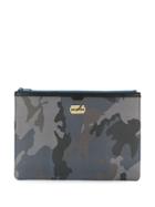 Zadig & Voltaire John Camouflage Clutch - Blue