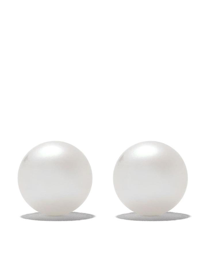 Yoko London 18kt White Gold Classic Akoya Pearl Earrings - 7