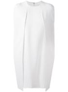 Gianluca Capannolo Slit Sleeves Dress, Women's, Size: 38, White, Viscose/acetate