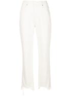 Rta Low Rise Straight-leg Jeans - White