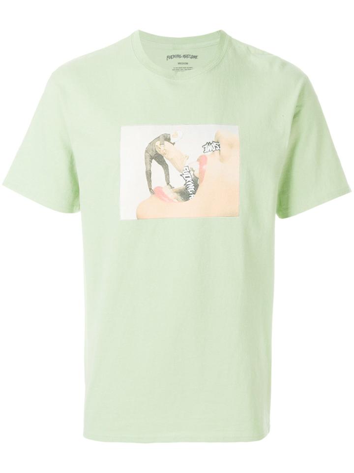 Fucking Awesome Septum T-shirt - Green