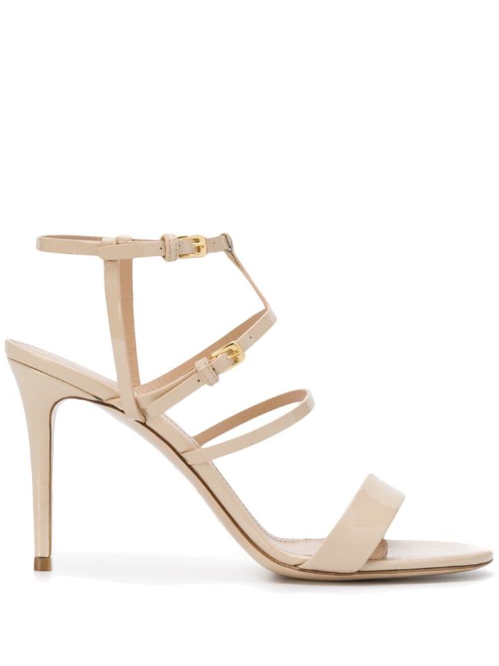 Deimille Strappy Design Sandals - Neutrals