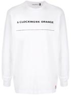 Undercover Clockwork Orange Graphic Sweatshirt - White