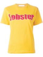 Peter Jensen Lobster T-shirt, Women's, Size: Small, Yellow/orange, Cotton