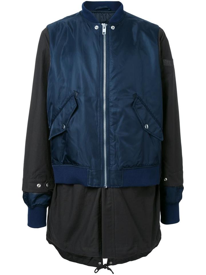 Diesel Layered Bomber Jacket