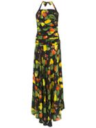 Isolda Zoe Silk Dress - Black