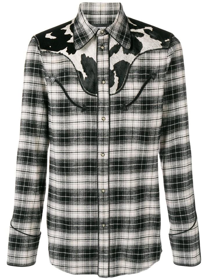 Dsquared2 Plaid Long-sleeve Shirt - Grey