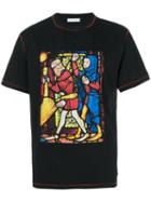 J.w.anderson - Printed T-shirt - Men - Cotton - L, Black, Cotton