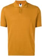 Mc Lauren Fine Knit Polo Shirt - Yellow & Orange