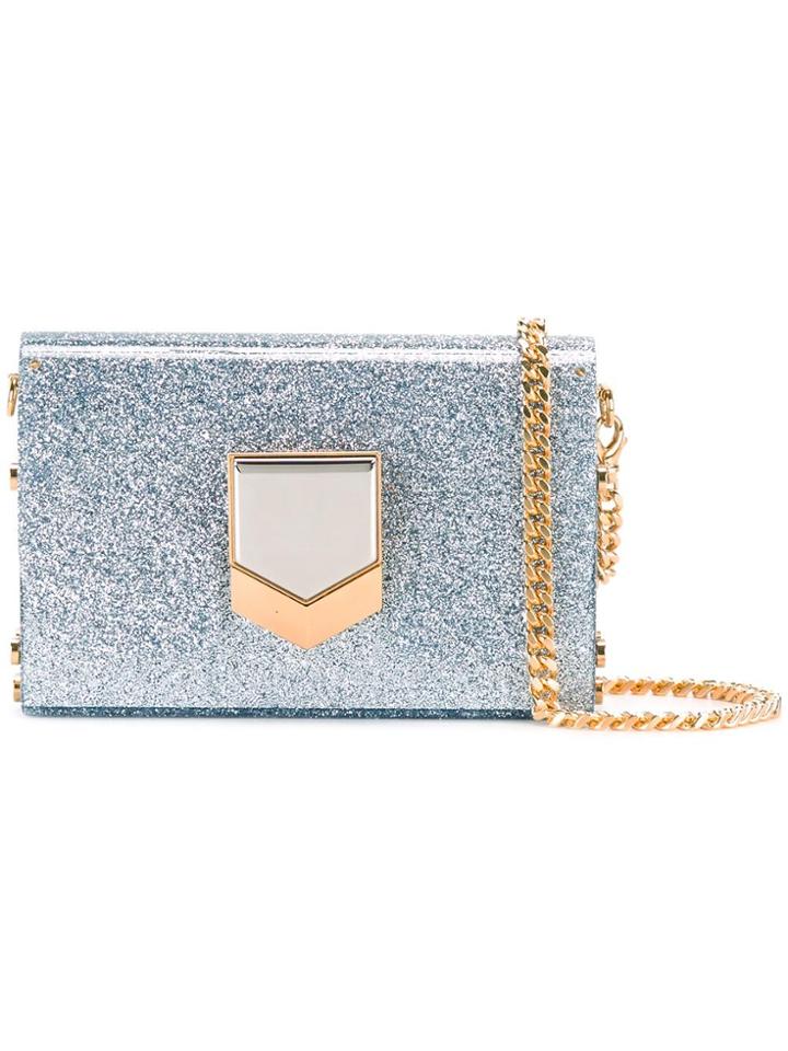 Jimmy Choo Lockett Minaudiere Clutch - Blue