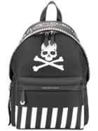 Philipp Plein Skull Print Backpack - Black