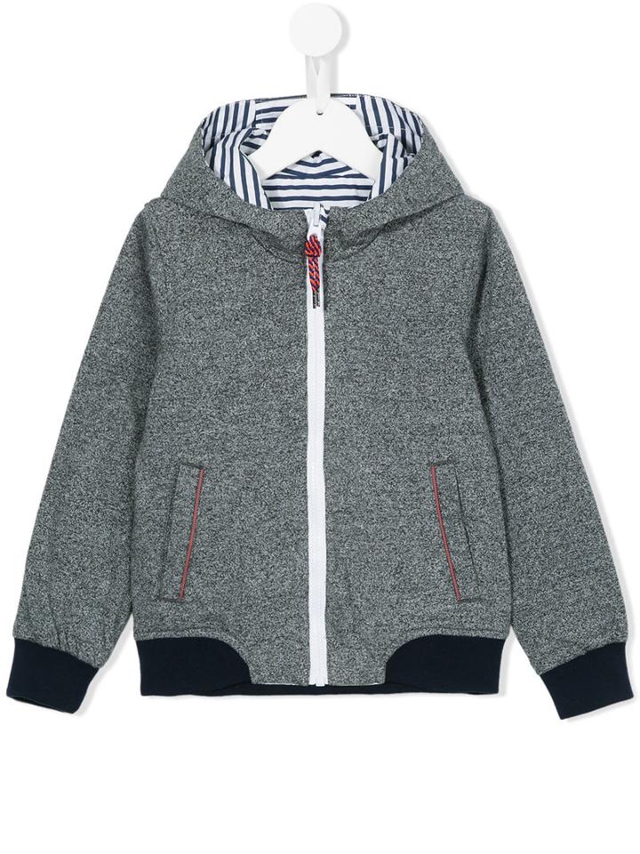 Little Marc Jacobs Zipped Hoodie, Boy's, Size: 6 Yrs, Grey