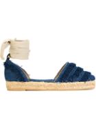 Castañer Phoebe Espadrilles, Women's, Size: 41, Blue, Cotton/leather/rubber