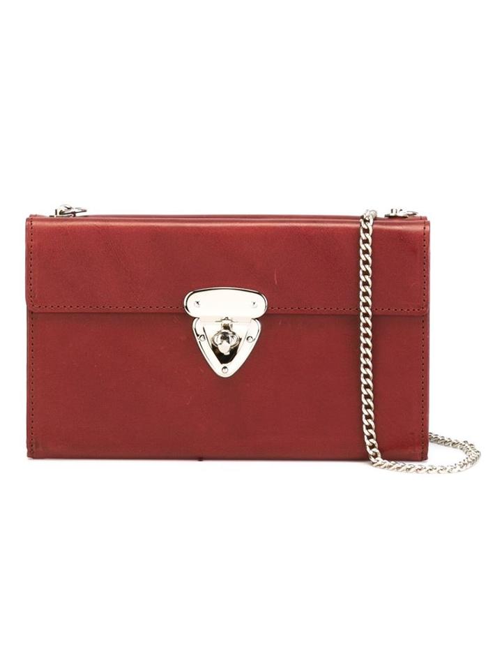 Yohji Yamamoto Vintage Twist Lock Purse, Women's, Brown