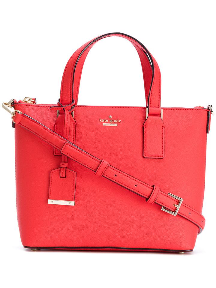 Kate Spade - Mini Tote Bag - Women - Polyurethane - One Size, Red, Polyurethane