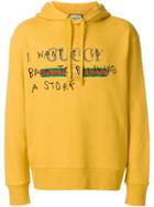 Gucci Coco Capitán Logo Hoodie - Yellow