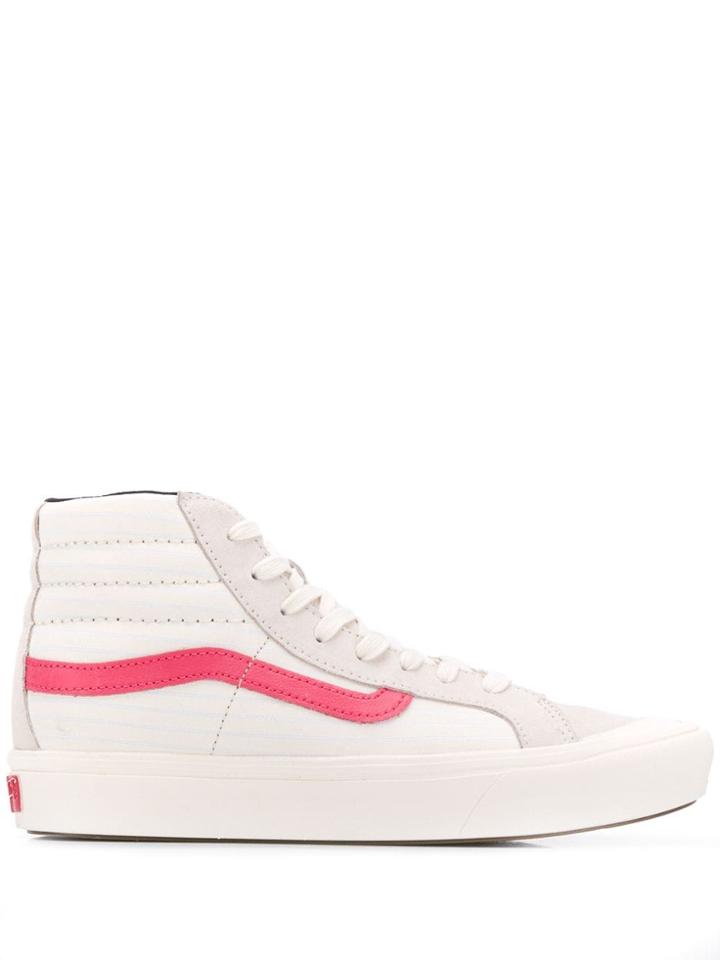 Vans Logo Hi-top Sneakers - White