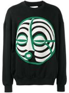 Henrik Vibskov Breath Embroidered Sweatshirt - Black