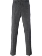 Pt01 Super Slim Fit Trousers, Men's, Size: 54, Grey, Silk/virgin Wool