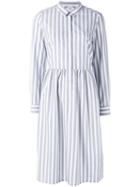 Chinti And Parker - Striped Shirt Dress - Women - Cotton - Xs, White, Cotton