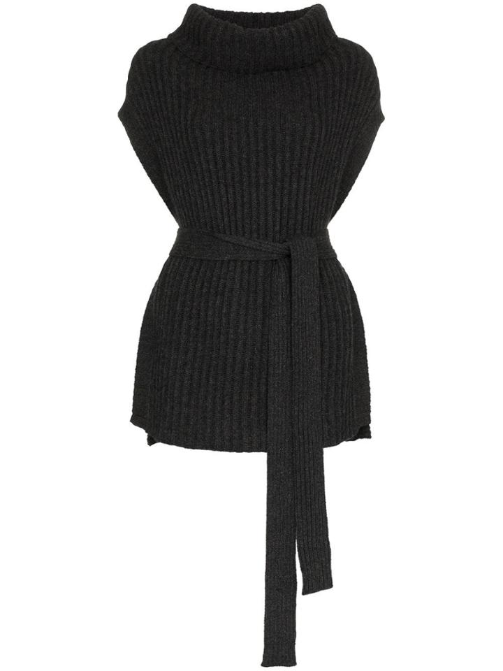 Le Kasha Nishio Sleeveless Cashmere Jumper - Grey