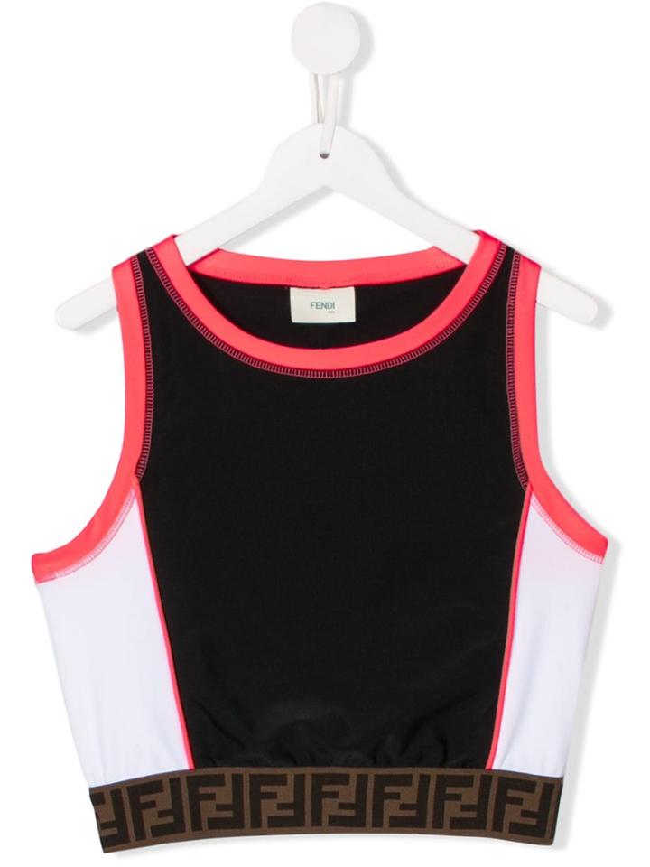 Fendi Kids Fendi Kids Jfi166a69u F0qa1 - Black