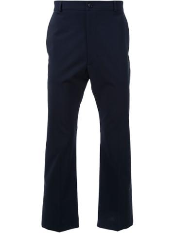 22/4 By Stephanie Hahn Flared Pleated Cropped Trousers