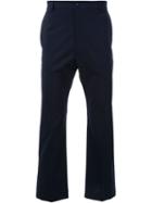 22/4 By Stephanie Hahn Flared Pleated Cropped Trousers